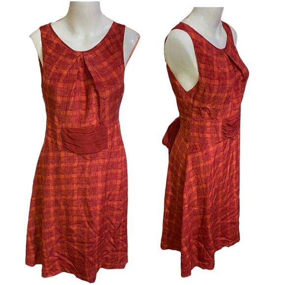 Anthropologie Women's Girls from Savoy Silk Dress Size 8 - Picture 1 of 9